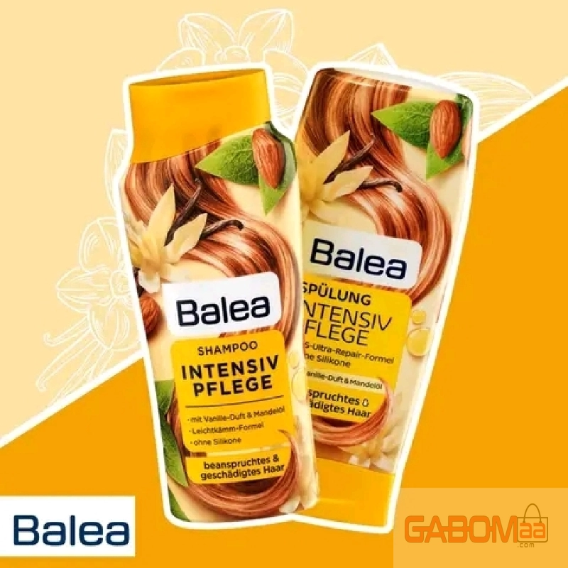 shampooing et démêlant soins intensifs de Balea 
